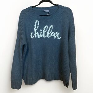 Wooden Ships “Chillax” Mohair Blend Relaxed Fit Knit Sweater
